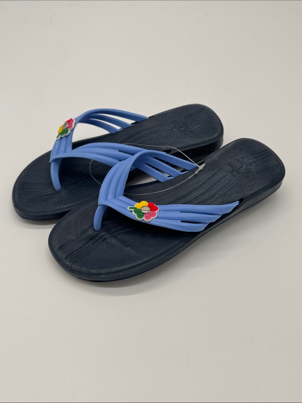 Navy Blue Rubber Sandal
